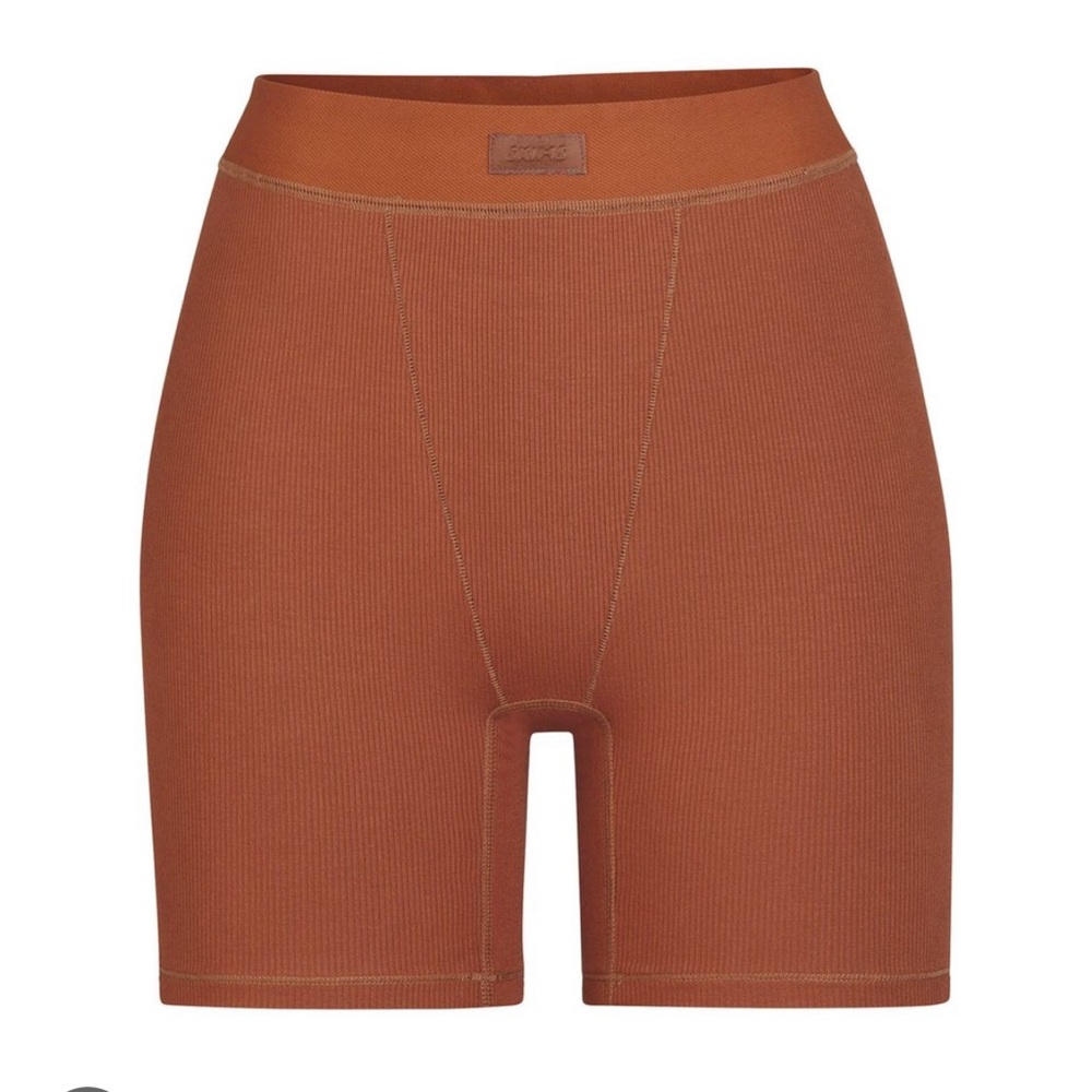 NWT SKIMS copper boxers size S